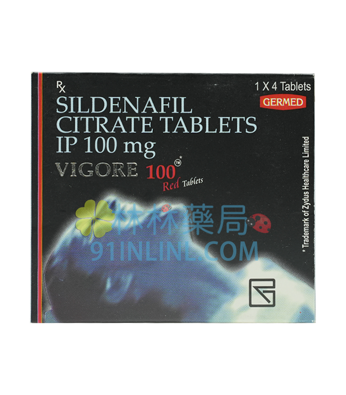 德國紅魔  VIGORA 100mg/4粒 | 威而鋼學名藥